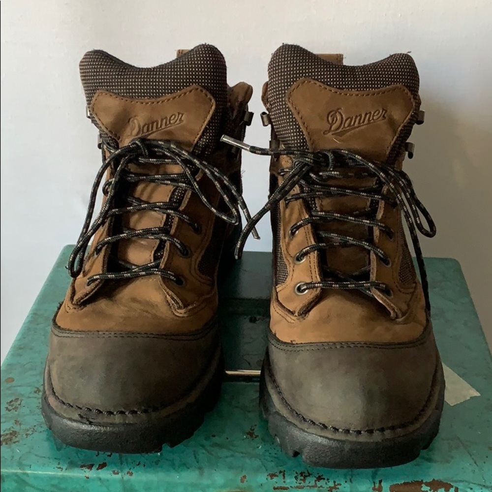 Danner hiking boots.